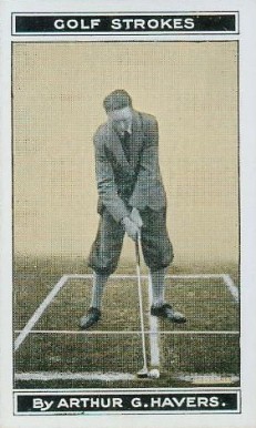 1923 B. Morris & Sons Golf Stoke Series Stance for Brassie/Driver #12 Other Sports Card