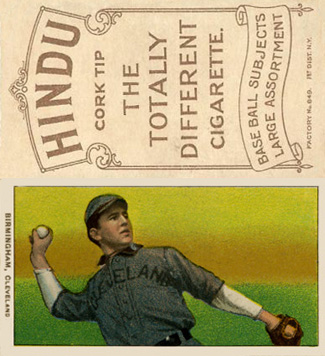 1909 White Borders Hindu-Brown Birmingham, Cleveland #41 Baseball Card