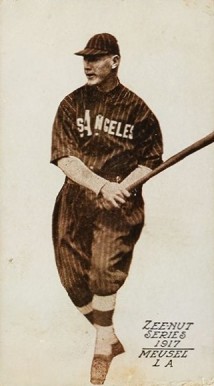 1917 Zeenut Meusel #77 Baseball Card
