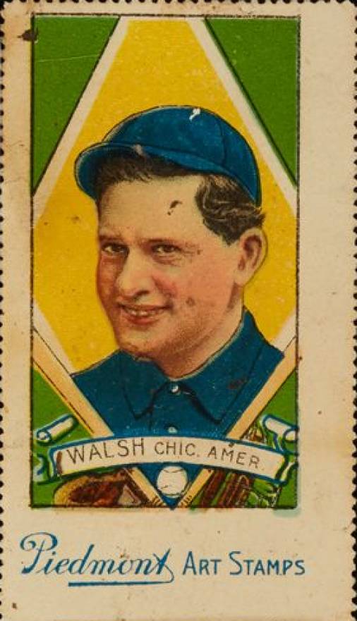 1914 Piedmont Art Stamps Ed Walsh #112 Baseball Card