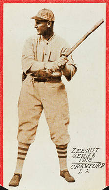 1918 Zeenut Sam Crawford # Baseball Card
