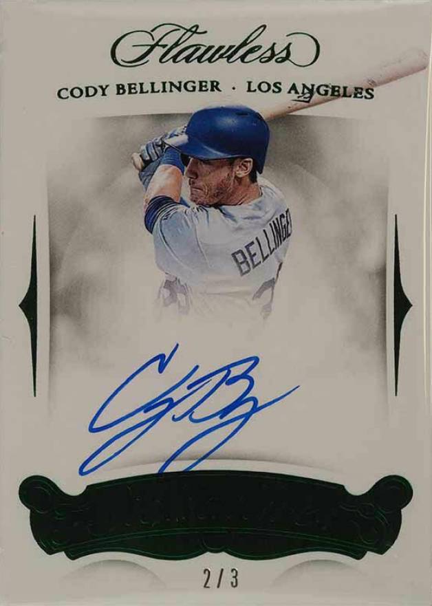 2018 Panini Flawless Flawless Signatures Cody Bellinger #FS-CB Baseball Card