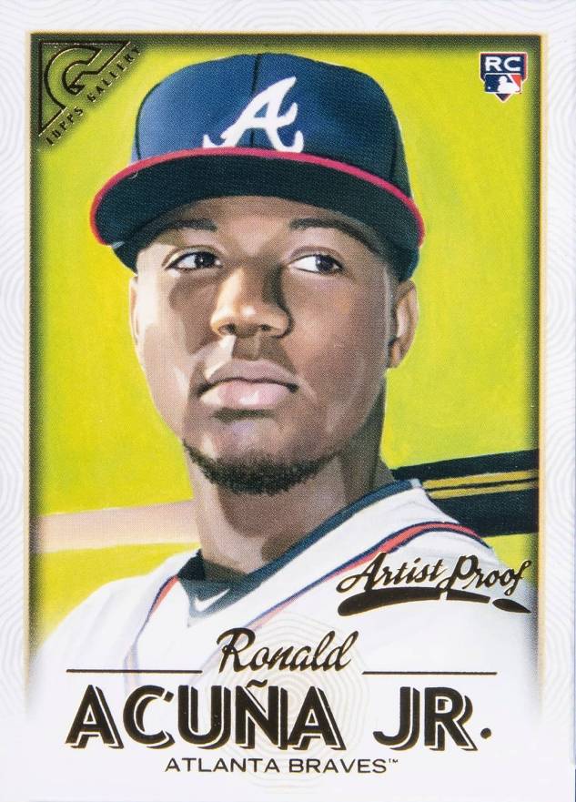 2018 Topps Gallery Ronald Acuna Jr. #140 Baseball Card
