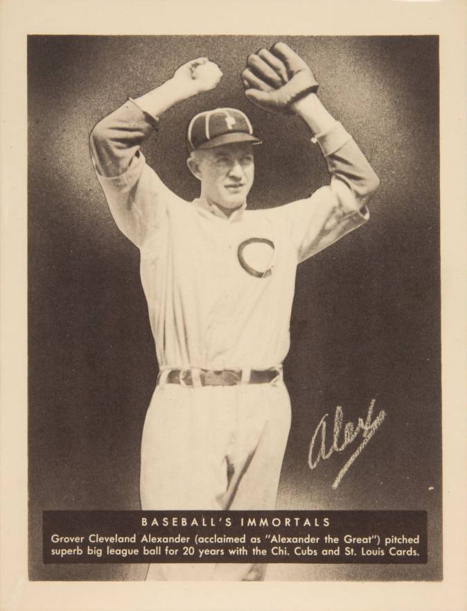 1948 Leaf Premium Grover Alexander # Baseball Card