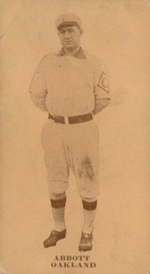 1913 Oakland Oaks Ody Abbott # Baseball Card