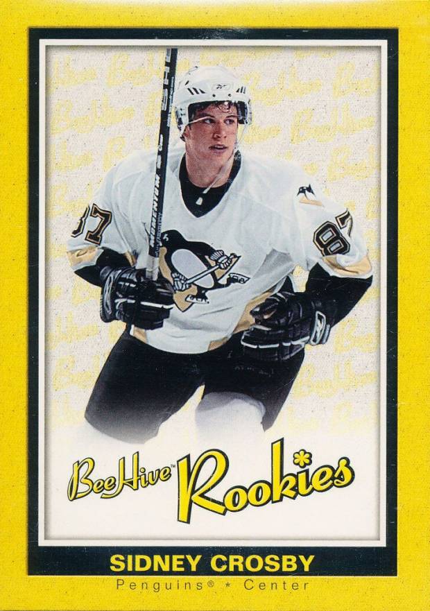 2005 Upper Deck Bee Hive Sidney Crosby #101 Hockey Card
