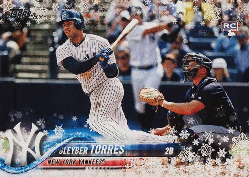 2018 Topps Holiday Gleyber Torres #182 Baseball Card
