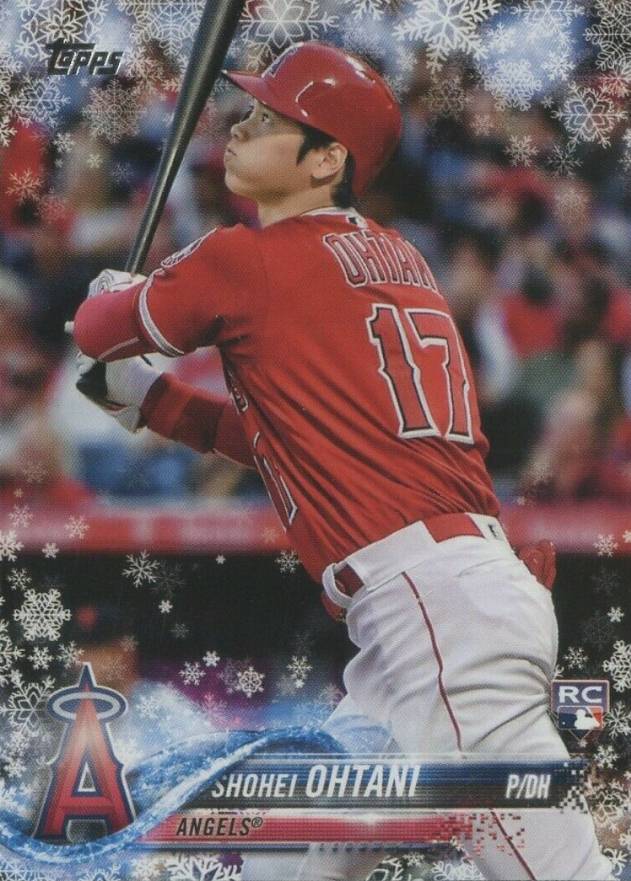 2018 Topps Holiday Shohei Ohtani #17 Baseball Card