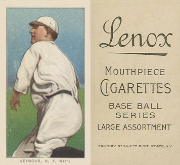 1909 White Borders Lenox-Black Seymour, N.Y. Nat'L #436 Baseball Card