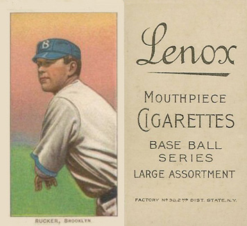 1909 White Borders Lenox-Black Rucker, Brooklyn #417 Baseball Card
