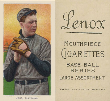 1909 White Borders Lenox-Black Joss, Cleveland #244 Baseball Card