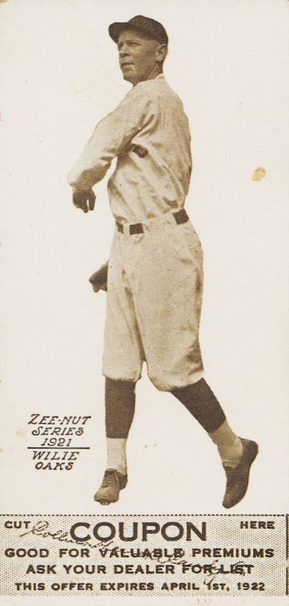 1921 Zeenut Wilie #164 Baseball Card