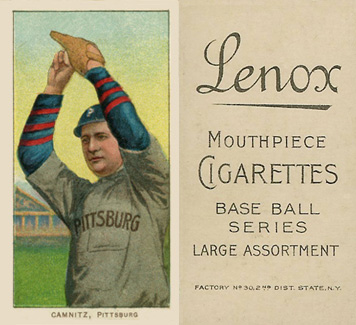 1909 White Borders Lenox-Black Camnitz, Pittsburgh #70 Baseball Card
