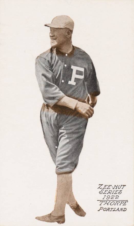 1922 Zeenut  Thorpe, Portland # Baseball Card