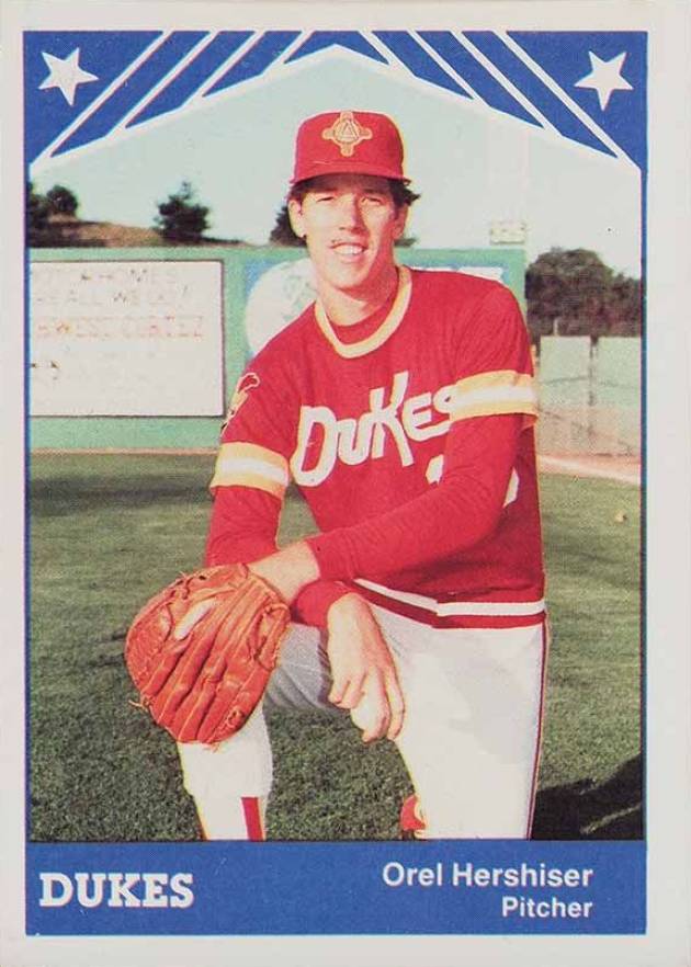 1983 TCMA Albuquerque Dukes Orel Hershisher #3 Baseball Card