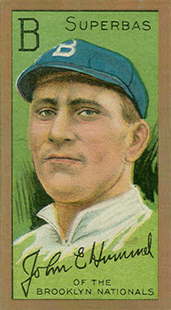 1911 Gold Borders Hindu John E. Hummel #100 Baseball Card