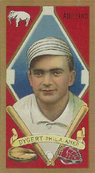 1911 Gold Borders Hindu Jimmy Dygert #60 Baseball Card