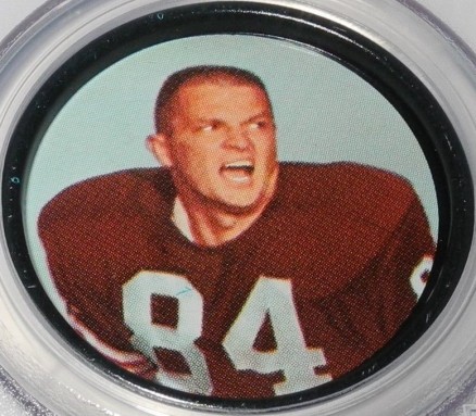 1962 Salada Coins Paul Wiggin #59 Football Card