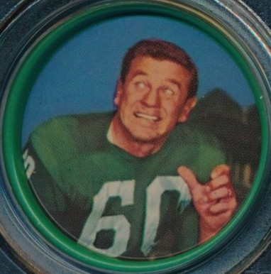 1962 Salada Coins Chuck Bednarik #105 Football Card