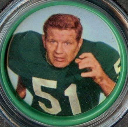 1962 Salada Coins Jim Ringo #22 Football Card