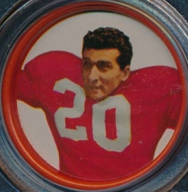 1962 Salada Coins Gino Cappelletti #131 Football Card