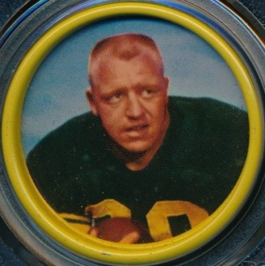 1962 Salada Coins Tom Tracy #67 Football Card