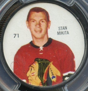 1960 Shirriff Coins Stan Mikita #71 Hockey Card