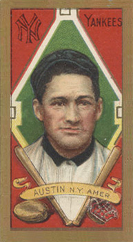 1911 Gold Borders Hindu Jimmy Austin #5 Baseball Card