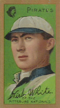 1911 Gold Borders Drum Kirb. White #212 Baseball Card
