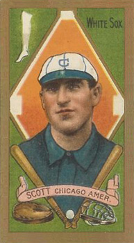 1911 Gold Borders Drum Jim Scott #181 Baseball Card