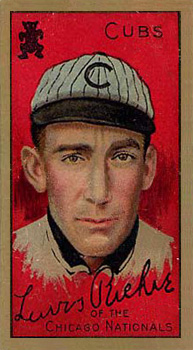 1911 Gold Borders Drum Lewis Richie #173 Baseball Card