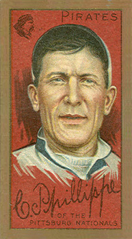 1911 Gold Borders Drum C. Phillippe #169 Baseball Card