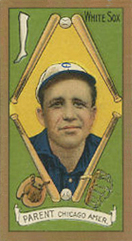 1911 Gold Borders Drum Freddy Parent #162 Baseball Card
