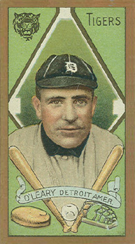1911 Gold Borders Drum Charley O'Leary #159 Baseball Card