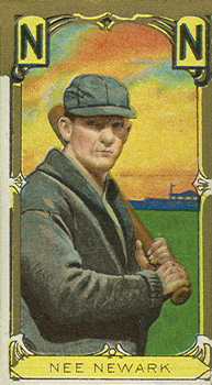 1911 Gold Borders Drum John Nee #155 Baseball Card