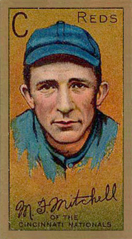 1911 Gold Borders Drum M. F. Mitchell #148 Baseball Card