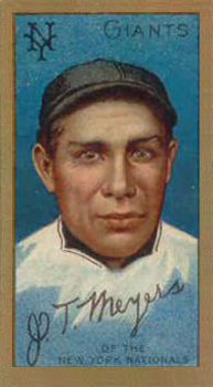 1911 Gold Borders Drum J. T. Meyers #145 Baseball Card