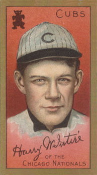 1911 Gold Borders Drum Harry McIntire #140 Baseball Card