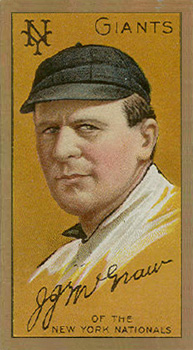 1911 Gold Borders Drum John McGraw #139 Baseball Card