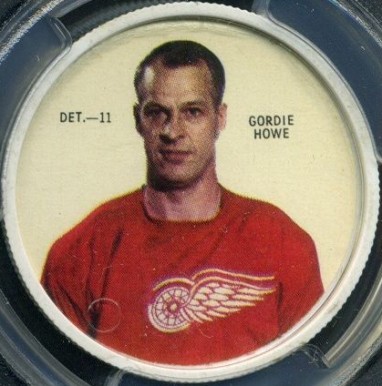 1968 Shirriff Coins Gordie Howe #11 Hockey Card