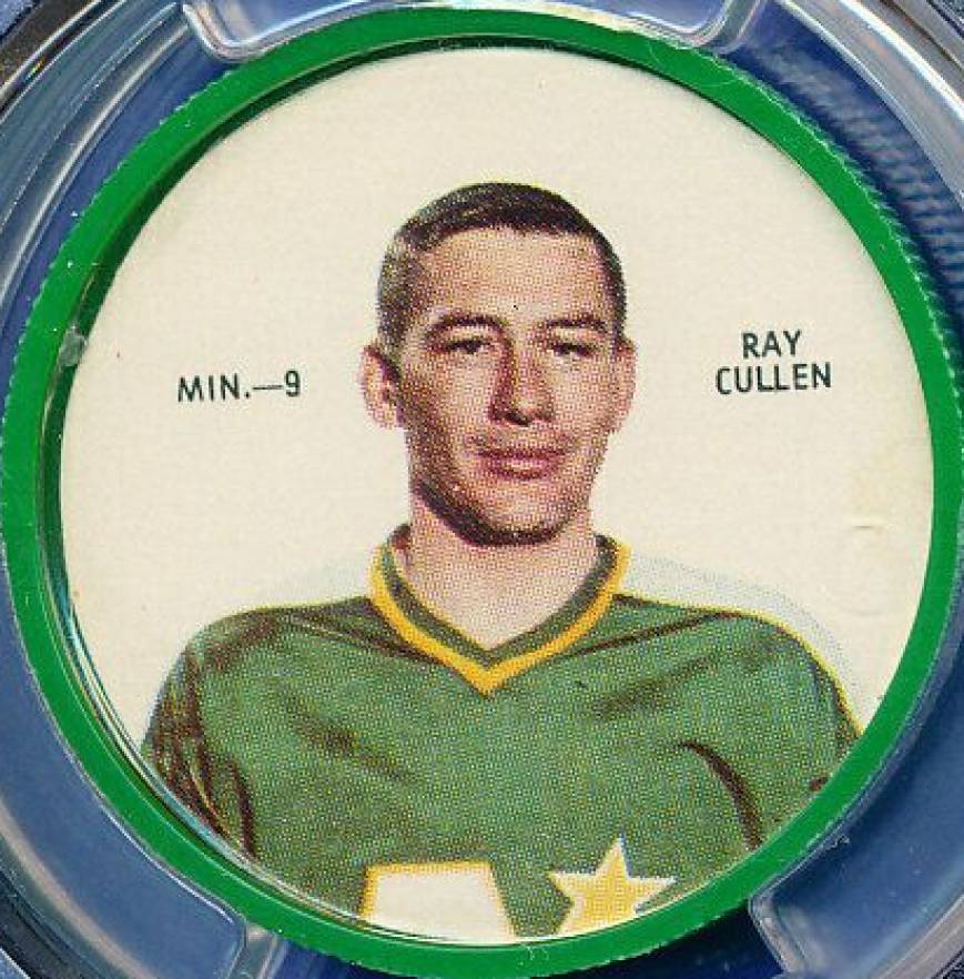 1968 Shirriff Coins Ray Cullen #9 Hockey Card