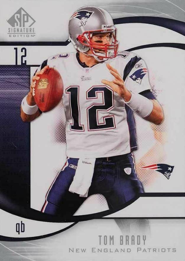 2009 SP Signature Tom Brady #16 Football Card