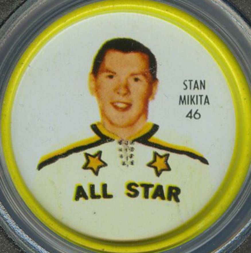 1962 Shirriff Coins Stan Mikita #46 Hockey Card