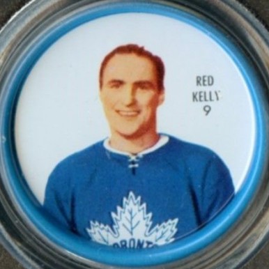 1962 Shirriff Coins Red Kelly #9 Hockey Card
