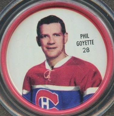 1962 Shirriff Coins Phil Goyette #28 Hockey Card