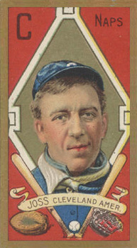 1911 Gold Borders Drum Addie Joss #106 Baseball Card