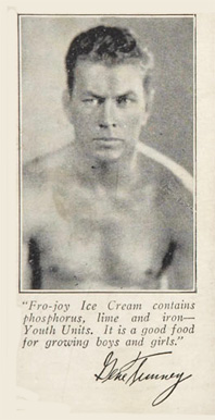 1927 Fro-Joy Gene Tunney #3 Other Sports Card