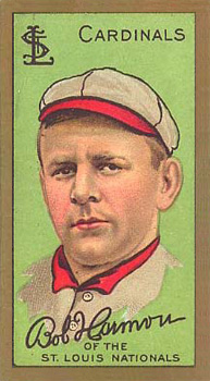 1911 Gold Borders Drum Bob Harmon #89 Baseball Card