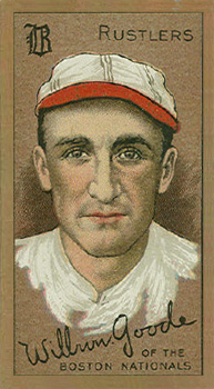1911 Gold Borders Drum Wilbur Goode #79 Baseball Card