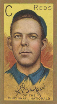 1911 Gold Borders Drum H. L. Gaspar #77 Baseball Card